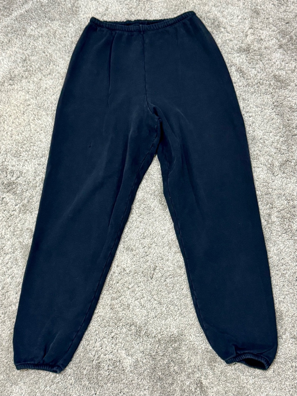 JOAH BROWN Oversized Joggers-Black-Size Small
